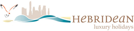 Hebridean Luxury Holidays Logo - Natural Retreats on the Isle of Lewis